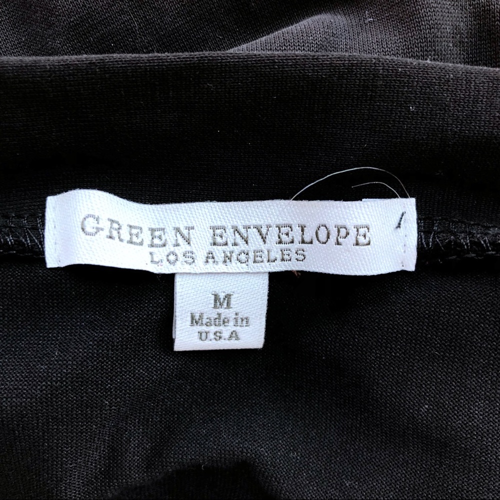 GREEN ENVELOPE Ruffled Halter Top - Picture 6 of 6